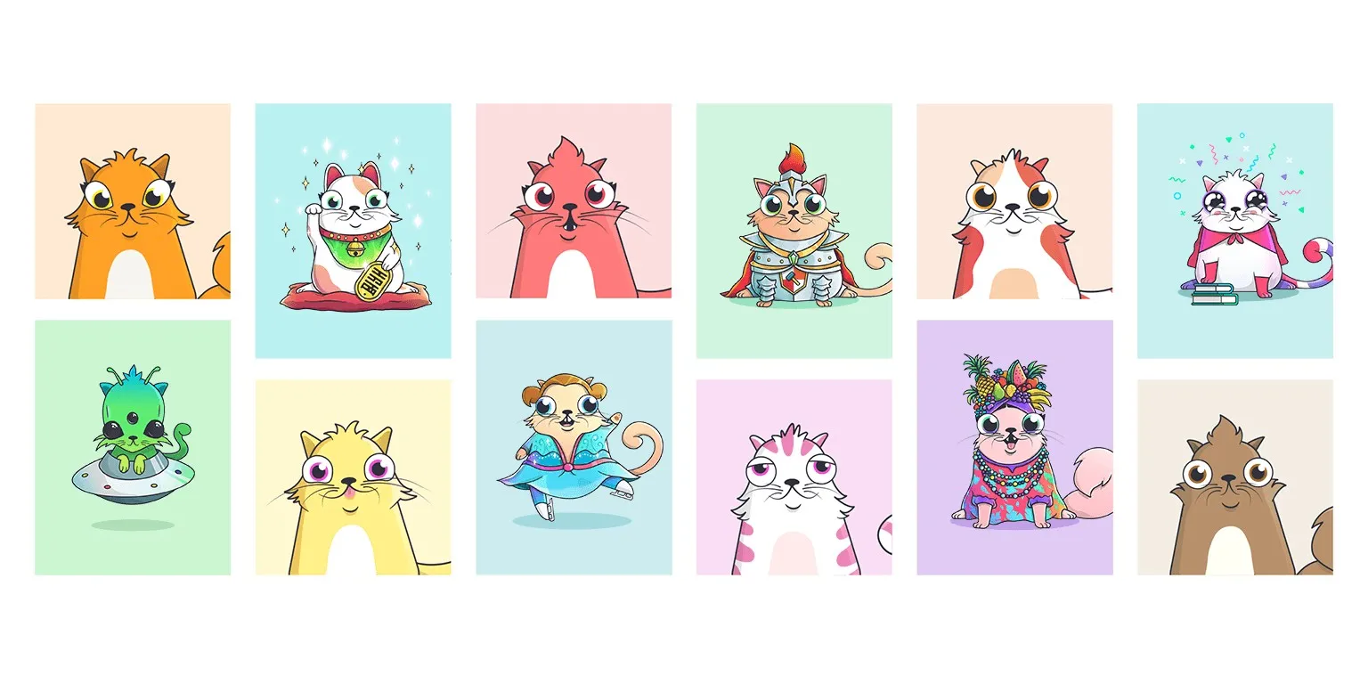 Перший помітний масовий інтерес з’явився у 2017 році після запуску CryptoKitties на Ethereum
